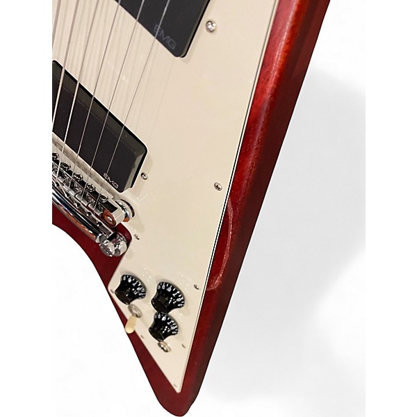 Used 2009 Gibson Flying V Burgundy Solid Body Electric Guitar