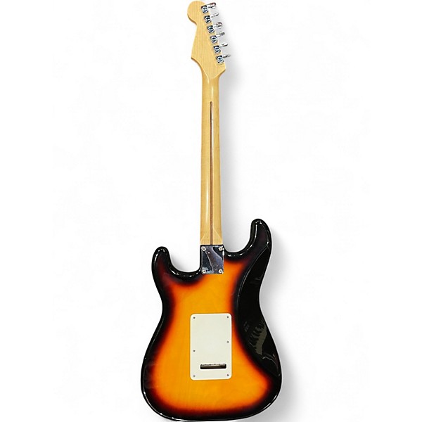 Used Fender Standard Stratocaster 3 Tone Sunburst Solid Body Electric Guitar