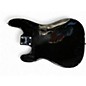 Used Squier Precision Bass Black Electric Bass Guitar