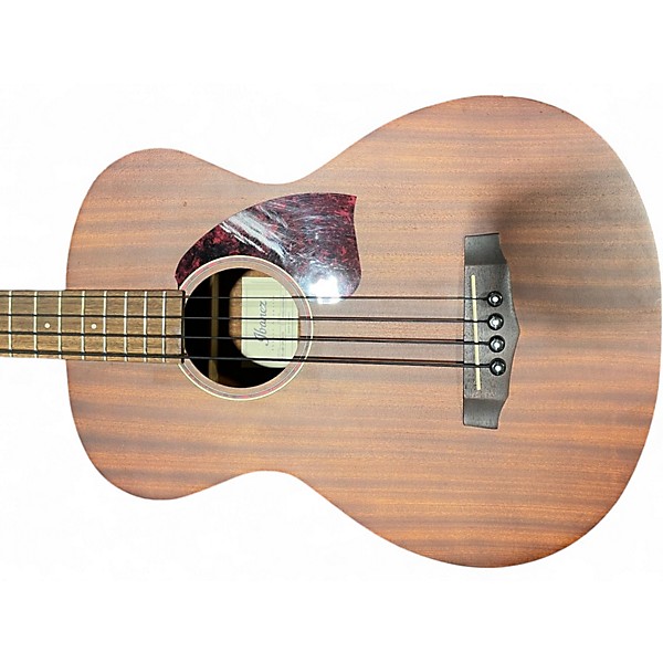 Used Ibanez PCBE12MH Mahogany Acoustic Bass Guitar