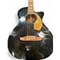 Used Fender Kingman 4-String Black Acoustic Bass Guitar