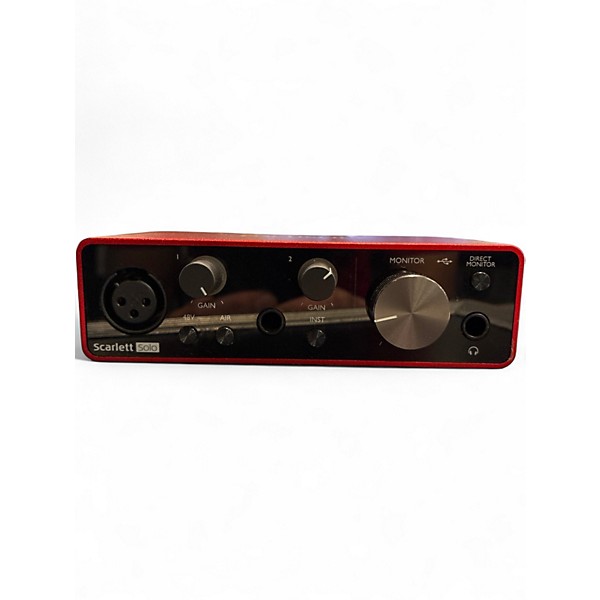 Used Focusrite Scarlett Solo Audio Interface