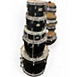 Used Yamaha 5 Piece Stage Custom Black Onyx Drum Kit