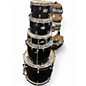 Used Yamaha 5 Piece Stage Custom Black Onyx Drum Kit