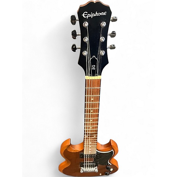 Used Epiphone SG Natural Solid Body Electric Guitar