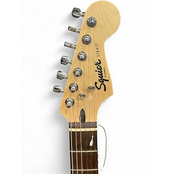 Used Squier Stratocaster 2 Tone Sunburst Solid Body Electric Guitar