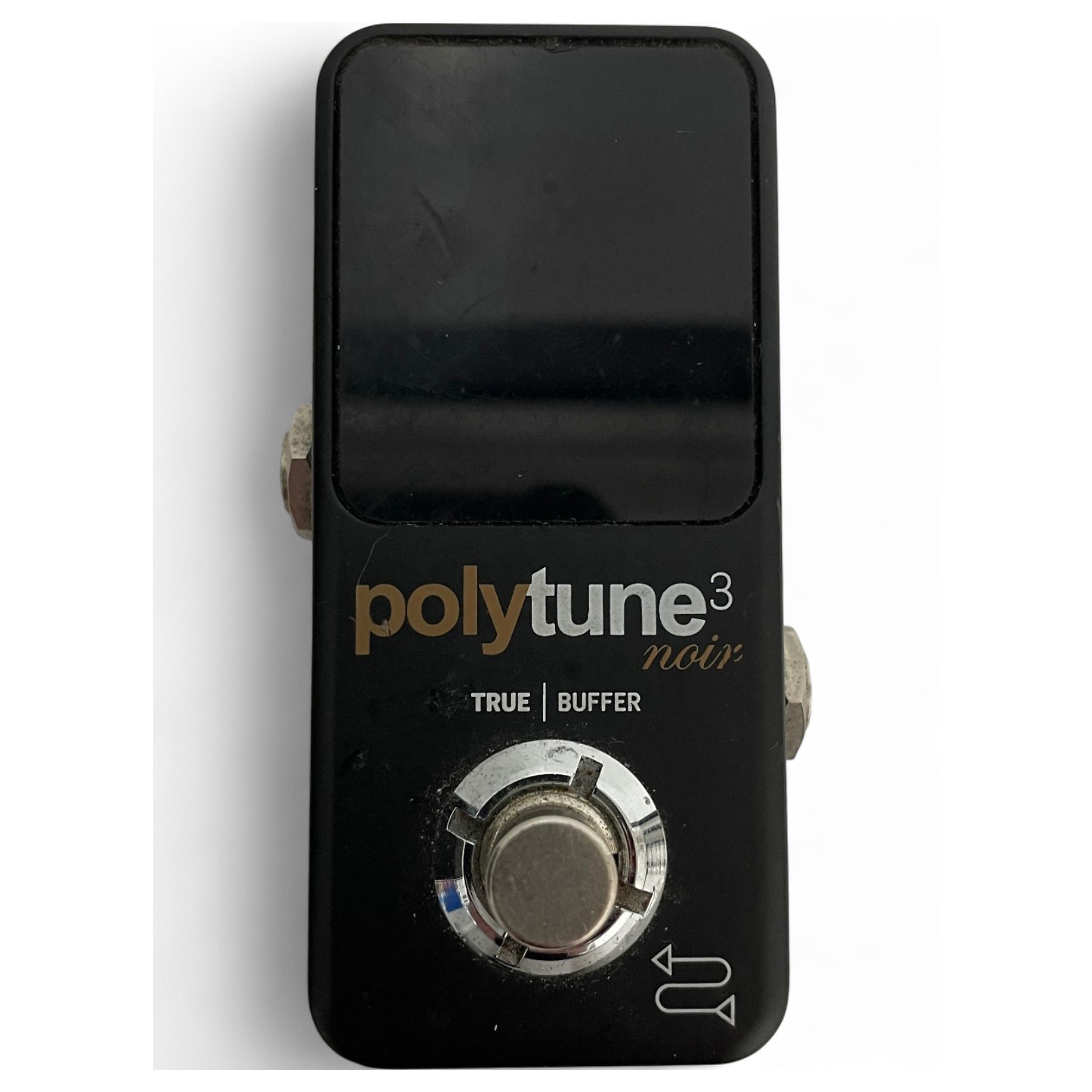 Used TC Electronic Polytune Noir Mini 3 Tuner Tuner Pedal | Guitar