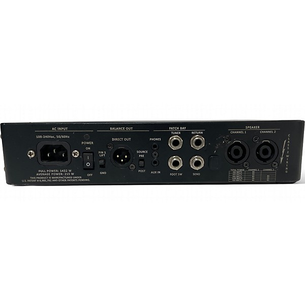 Used Gallien-Krueger FUSION 1200S Bass Amp Head