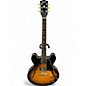 Used Gibson ES335 sunburst Hollow Body Electric Guitar thumbnail
