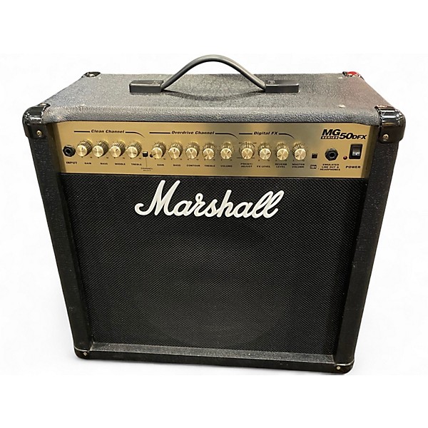 Used Marshall MG50DFX 1x12 50W Guitar Combo Amp