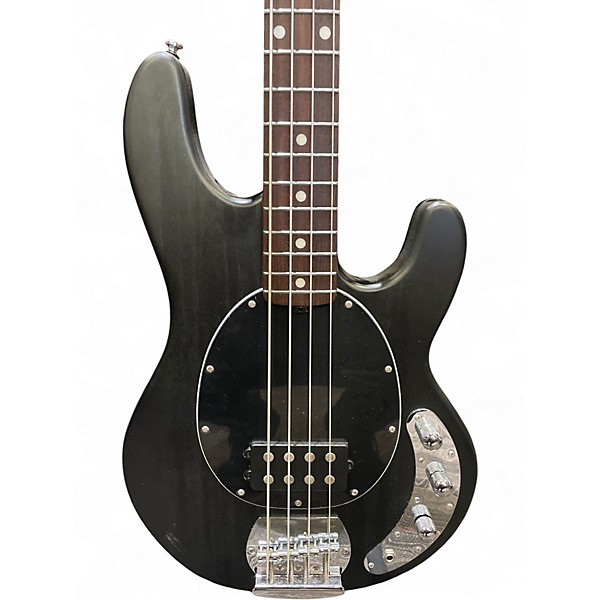 Used Sterling by Music Man Sub 4 Black Electric Bass Guitar