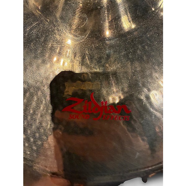 Used Zildjian 15in AZUKA LATIN MULTI-CRASH HAND & STICK Cymbal