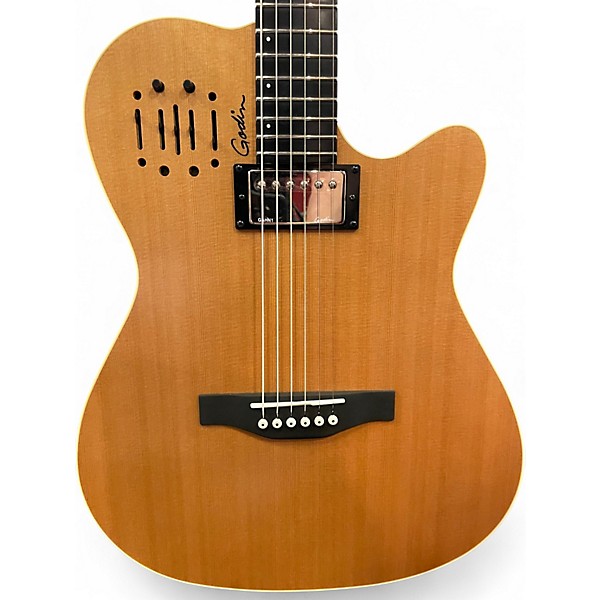 Used Godin A6 Ultra Natural Acoustic Electric Guitar