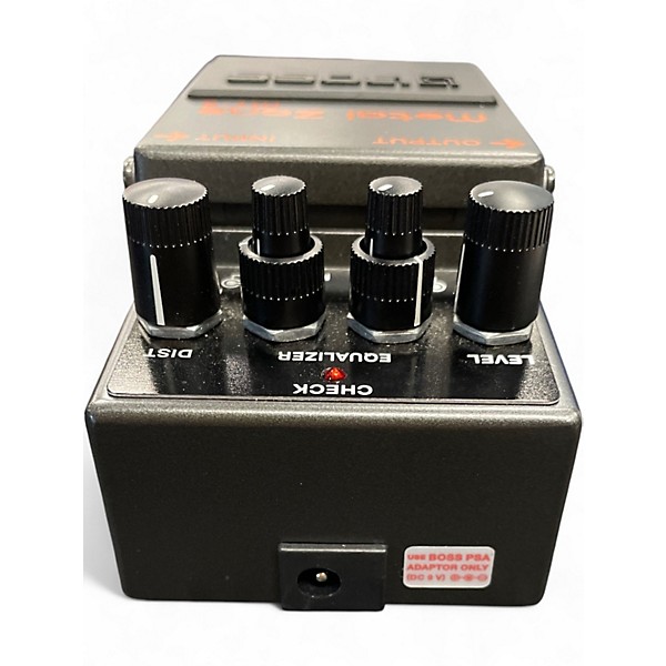 Used BOSS MT2 Metal Zone Distortion Effect Pedal