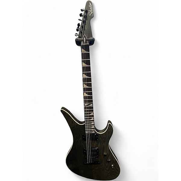 Used Schecter Guitar Research AVENGER STANDARD CHARCOAL STAIN Solid Body Electric Guitar