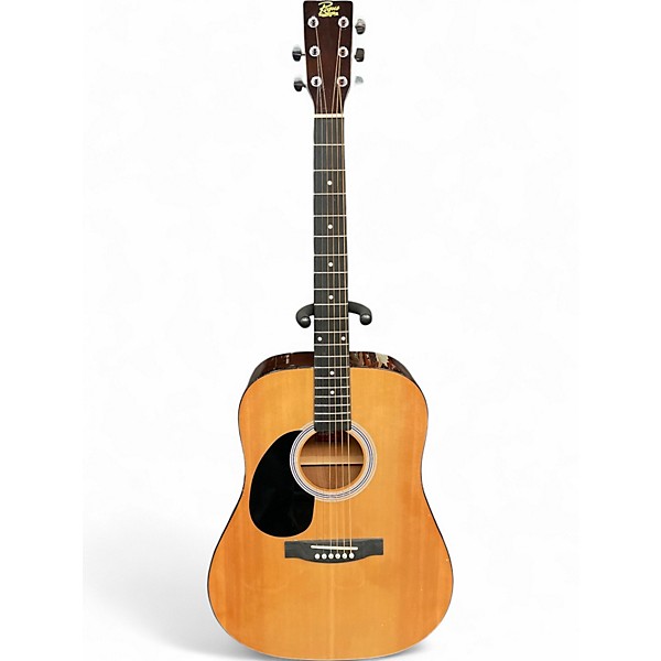 Used Rogue rg 624 Natural Acoustic Guitar