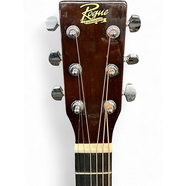 Used Rogue rg 624 Natural Acoustic Guitar