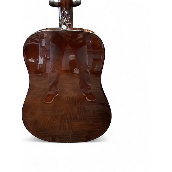 Used Rogue rg 624 Natural Acoustic Guitar