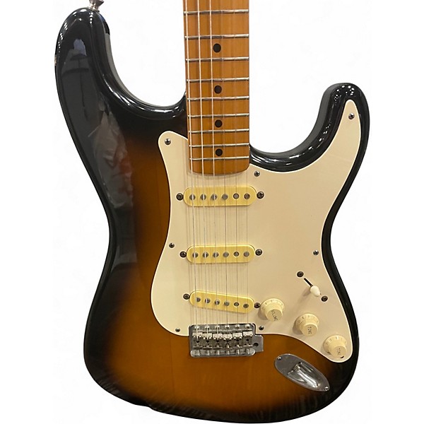 Used Fender MIJ STRATOCASTER 2 Color Sunburst Solid Body Electric Guitar