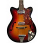 Vintage 1970s Domino Hollow Body Electric Sunburst Hollow Body Electric Guitar