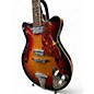 Vintage 1970s Domino Hollow Body Electric Sunburst Hollow Body Electric Guitar
