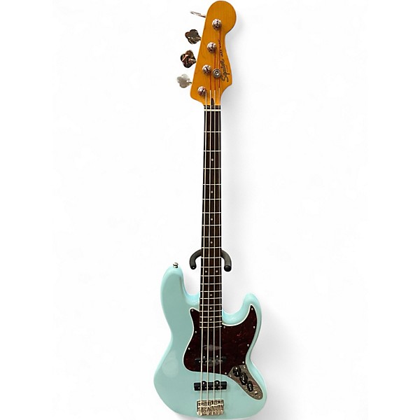 Used Squier Classic Vibe 1960S Jazz Bass Daphne Blue Electric Bass Guitar