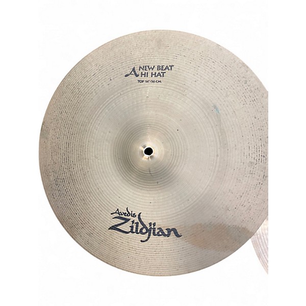 Used Zildjian 14in New Beat Hi Hat Pair Cymbal