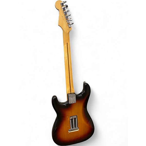 Used 2008 Fender American Standard Stratocaster 2 Color Sunburst Solid Body Electric Guitar