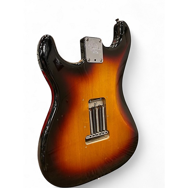 Used 2008 Fender American Standard Stratocaster 2 Color Sunburst Solid Body Electric Guitar
