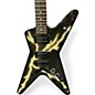Used Dean ML LIGHTNING Black Solid Body Electric Guitar