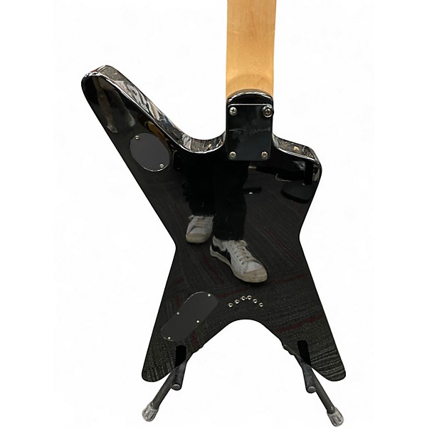 Used Dean ML LIGHTNING Black Solid Body Electric Guitar