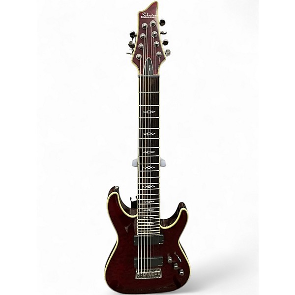Used Schecter Guitar Research Hellraiser Special C8 Black Cherry Solid Body Electric Guitar