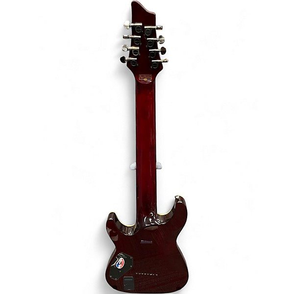 Used Schecter Guitar Research Hellraiser Special C8 Black Cherry Solid Body Electric Guitar