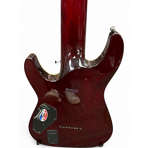 Used Schecter Guitar Research Hellraiser Special C8 Black Cherry Solid Body Electric Guitar