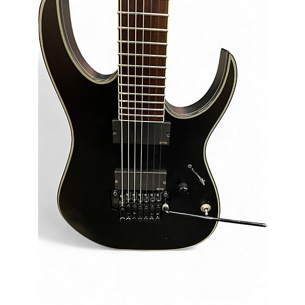 Used Ibanez RGIR37BE Black Solid Body Electric Guitar