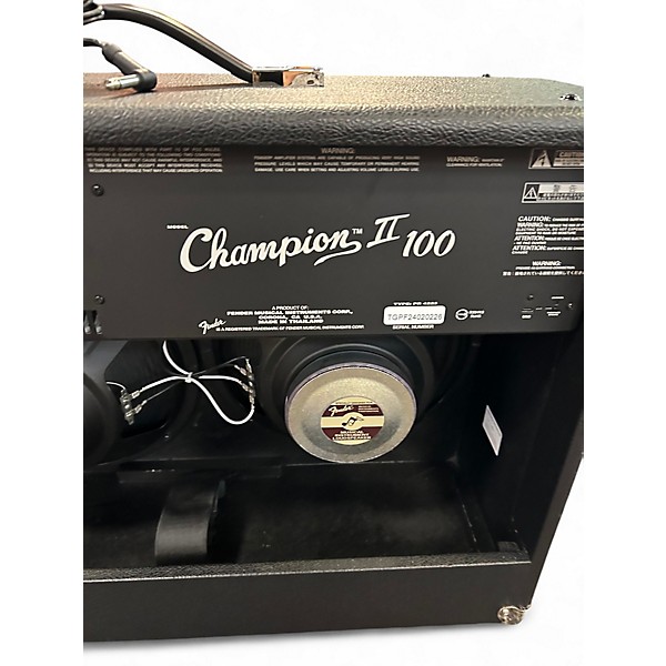 Used Fender CHAMPION II 100 Guitar Combo Amp