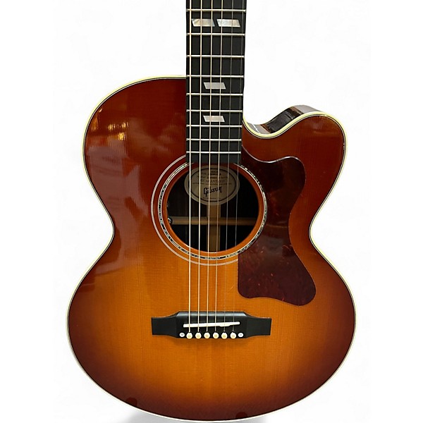 Used Martin parlor rosewood m 2 Color Sunburst Acoustic Electric Guitar