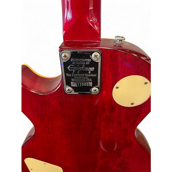Used Epiphone Les Paul Classic Cherry Solid Body Electric Guitar