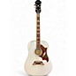 Used Epiphone Dove Pro Alpine White Acoustic Electric Guitar thumbnail