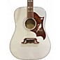 Used Epiphone Dove Pro Alpine White Acoustic Electric Guitar