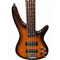 Used Ibanez SR375ef 5 String 2 Color Sunburst Electric Bass Guitar