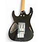 Used Ibanez GRX70QA Transparent Black Sunburst Solid Body Electric Guitar