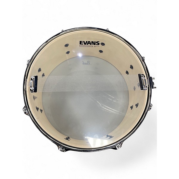 Used Pearl 6.5in GPX Nickel-Over-Steel Limited-Edition Black Drum