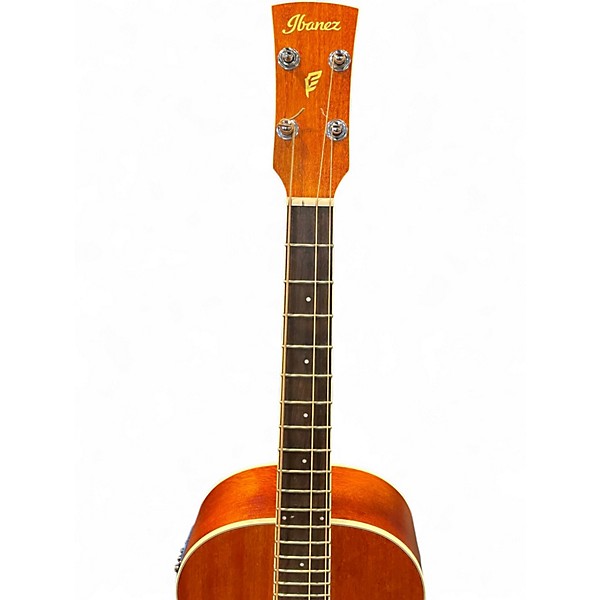 Used Ibanez Pbnb14e Mahogany Acoustic Bass Guitar