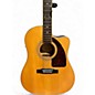 Used Epiphone AJ220SCE Natural Acoustic Electric Guitar