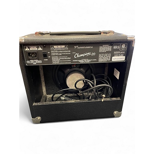 Used Fender Champion 20 Guitar Combo Amp