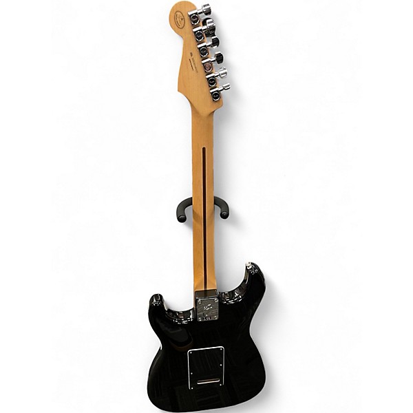 Used Fender stratocaster black Solid Body Electric Guitar