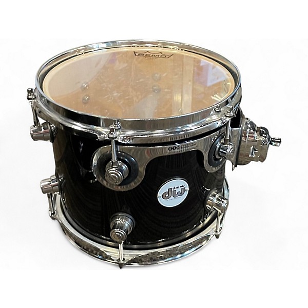 Used DW 4 Piece Design Series Piano Black Drum Kit