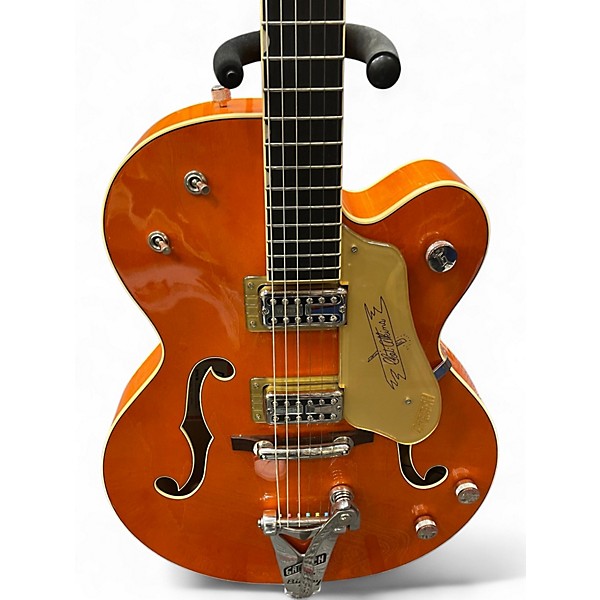 Used Gretsch Guitars G6120T-59 Orange Hollow Body Electric Guitar