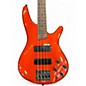 Used Ibanez SR300 Metallic Orange Electric Bass Guitar